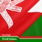 G128 3 Pack: Oman Omani Flag | 3x5 Ft | LiteWeave Pro Series Printed 150D Polyester | Country Flag, Indoor/Outdoor, Vibrant Colors, Brass Grommets, Thicker and More Durable Than 100D 75D Polyester